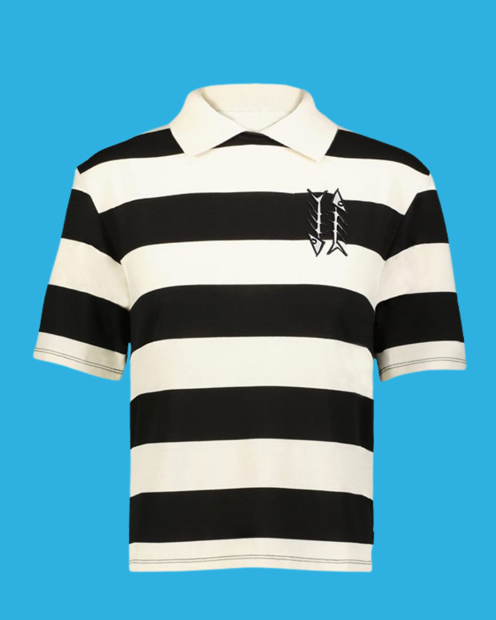 [Sample Sale] Cropped Rugby Polo