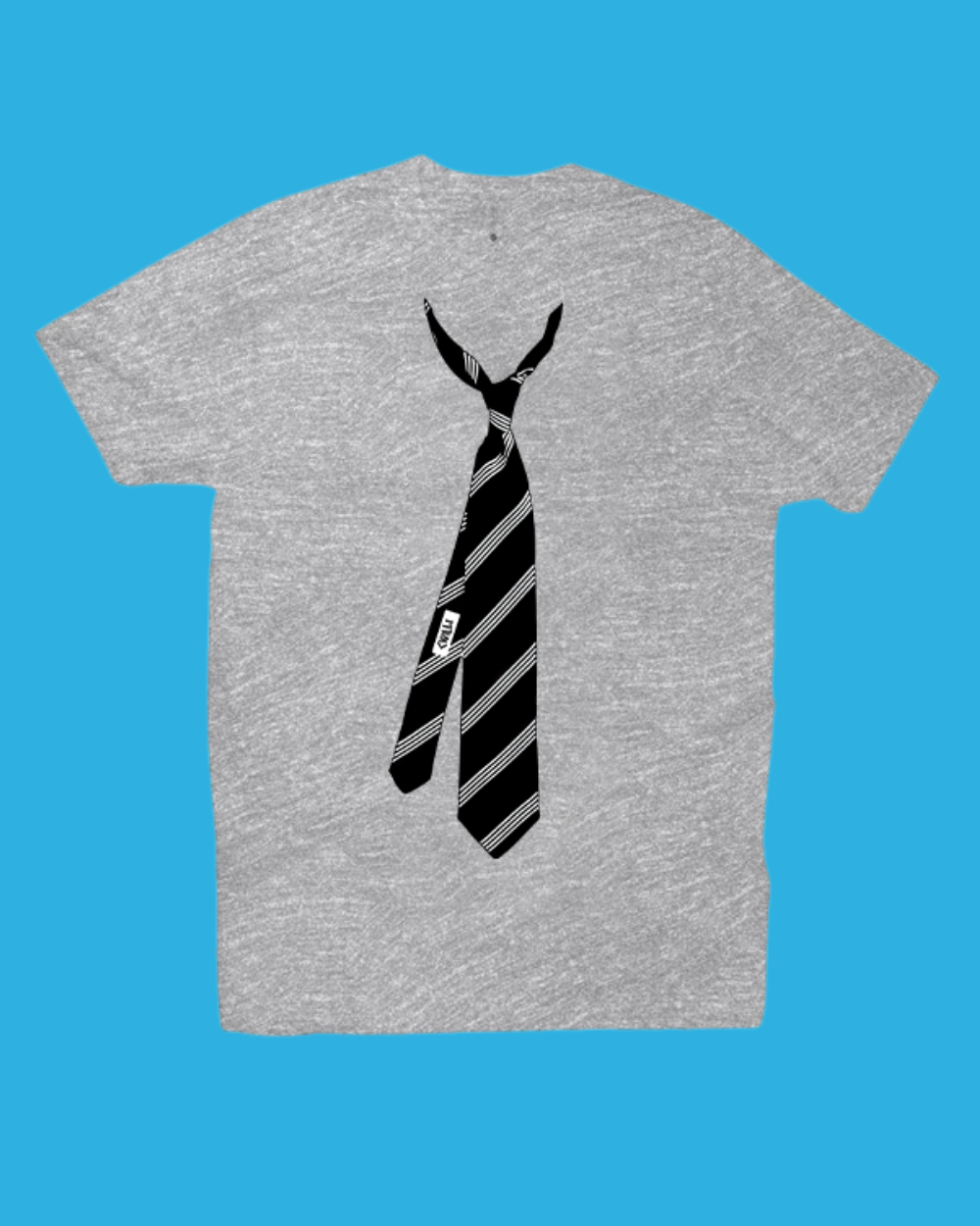 [Sample Sale] Tie T-Shirt - Grey (2XL)