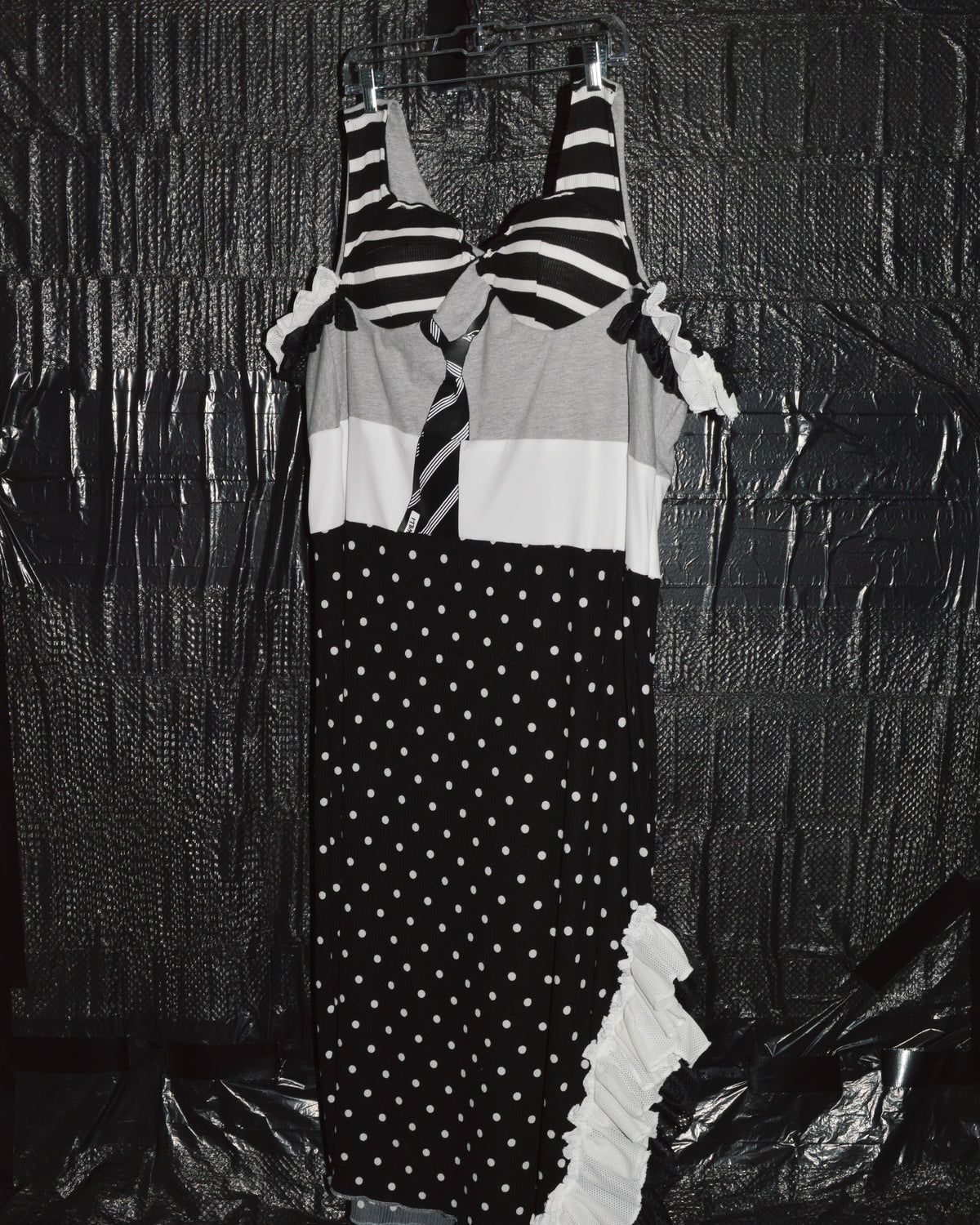 [Sample Sale] Trompe L'oeil Tie Dress