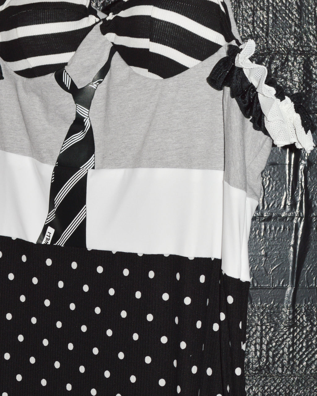 [Sample Sale] Trompe L'oeil Tie Dress