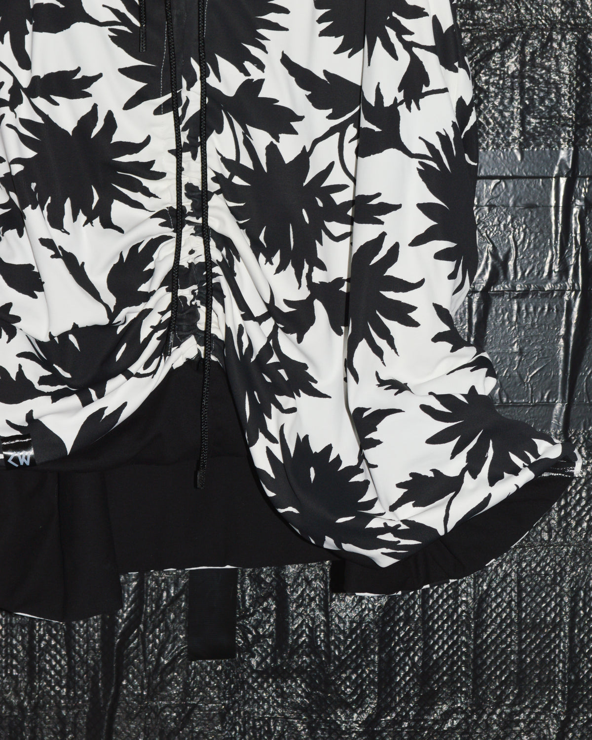 [Sample Sale] Crumple Maxi Skirt - Floral