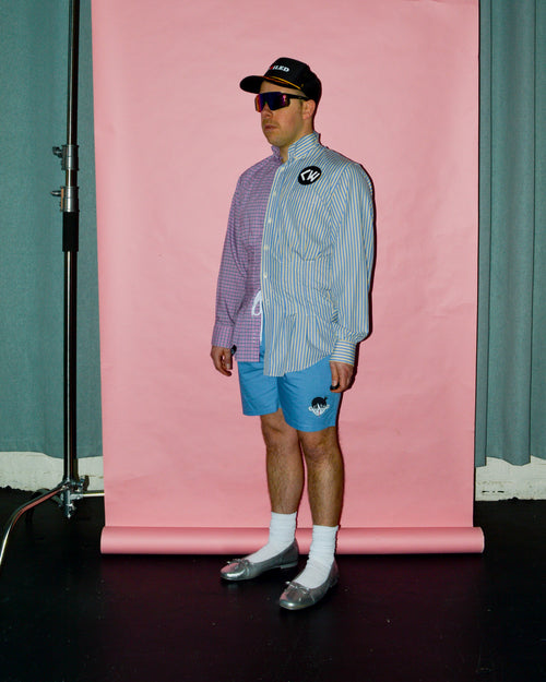 Box Dart Button-Down Shirt 01