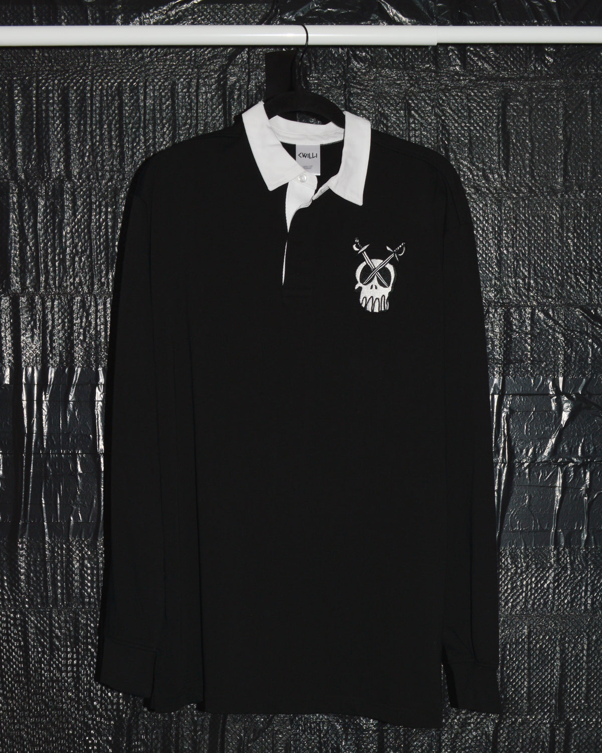 [Sample Sale] L/S Skull Rugby Jersey (L)