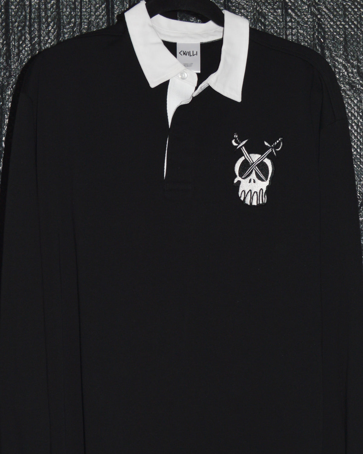 [Sample Sale] L/S Skull Rugby Jersey (L)