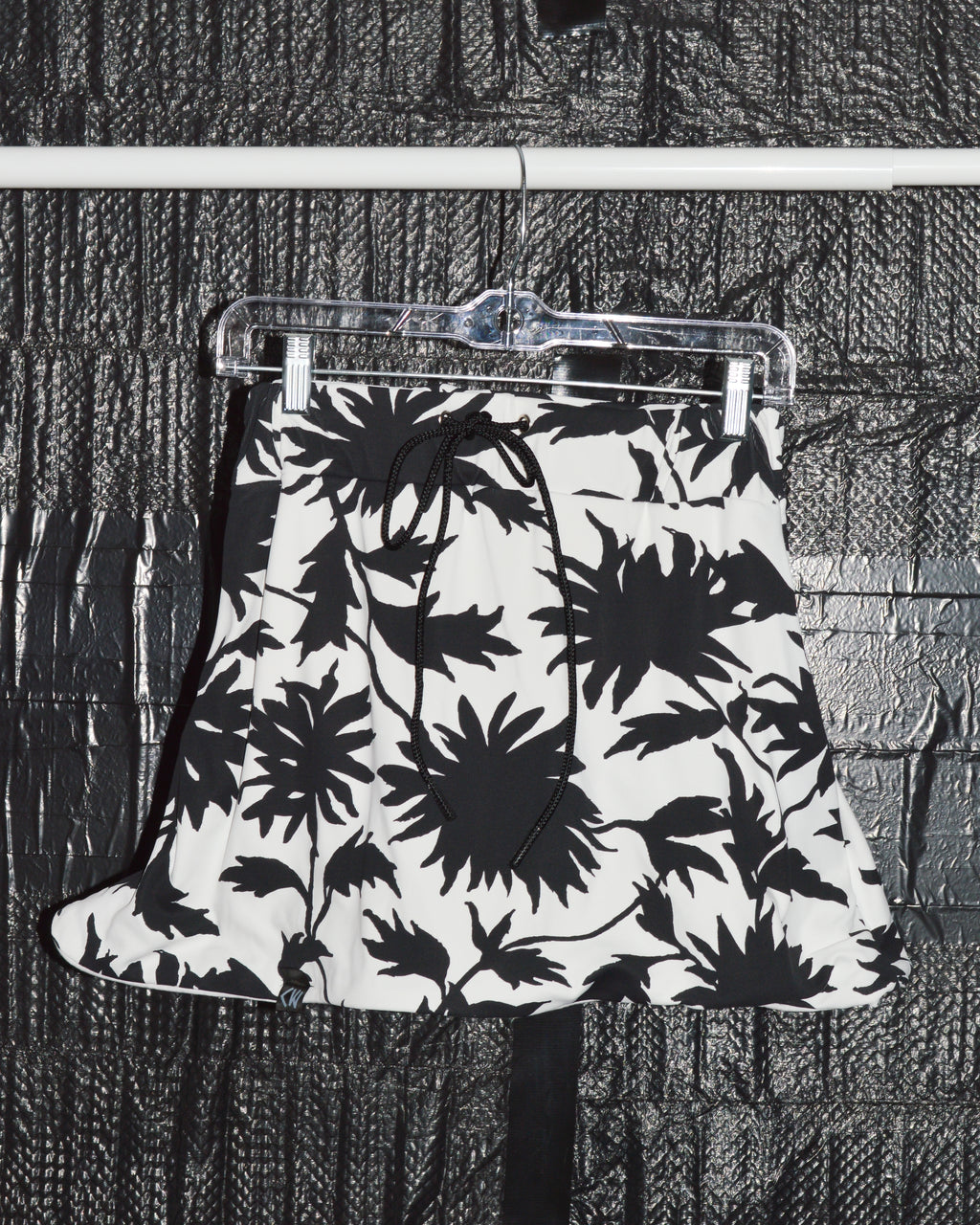 [Sample Sale] Crumple Mini Skirt - Floral