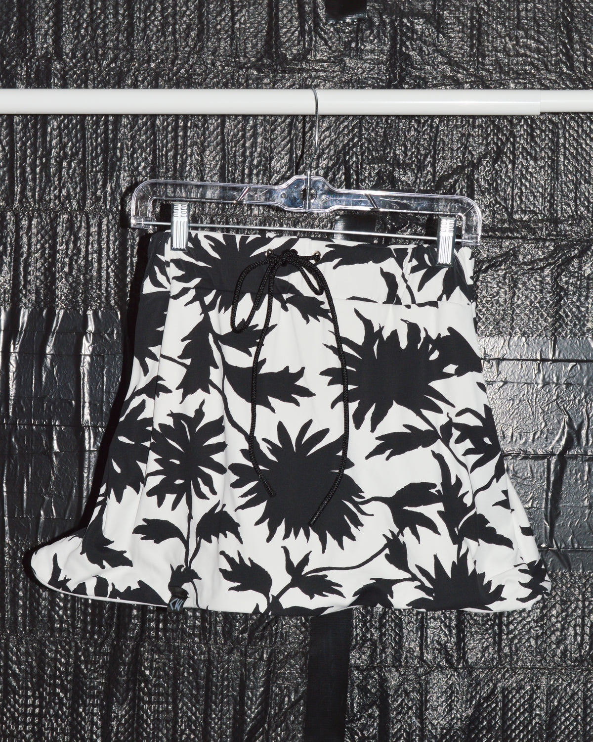 [Sample Sale] Crumple Mini Skirt - Floral
