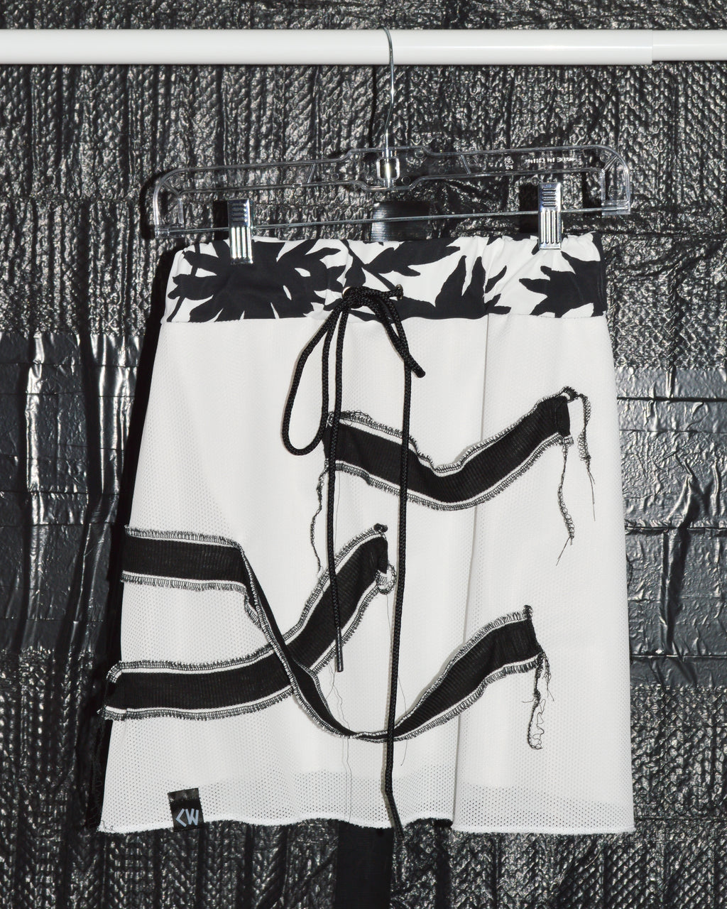 [Sample Sale] Shred Skirt - White