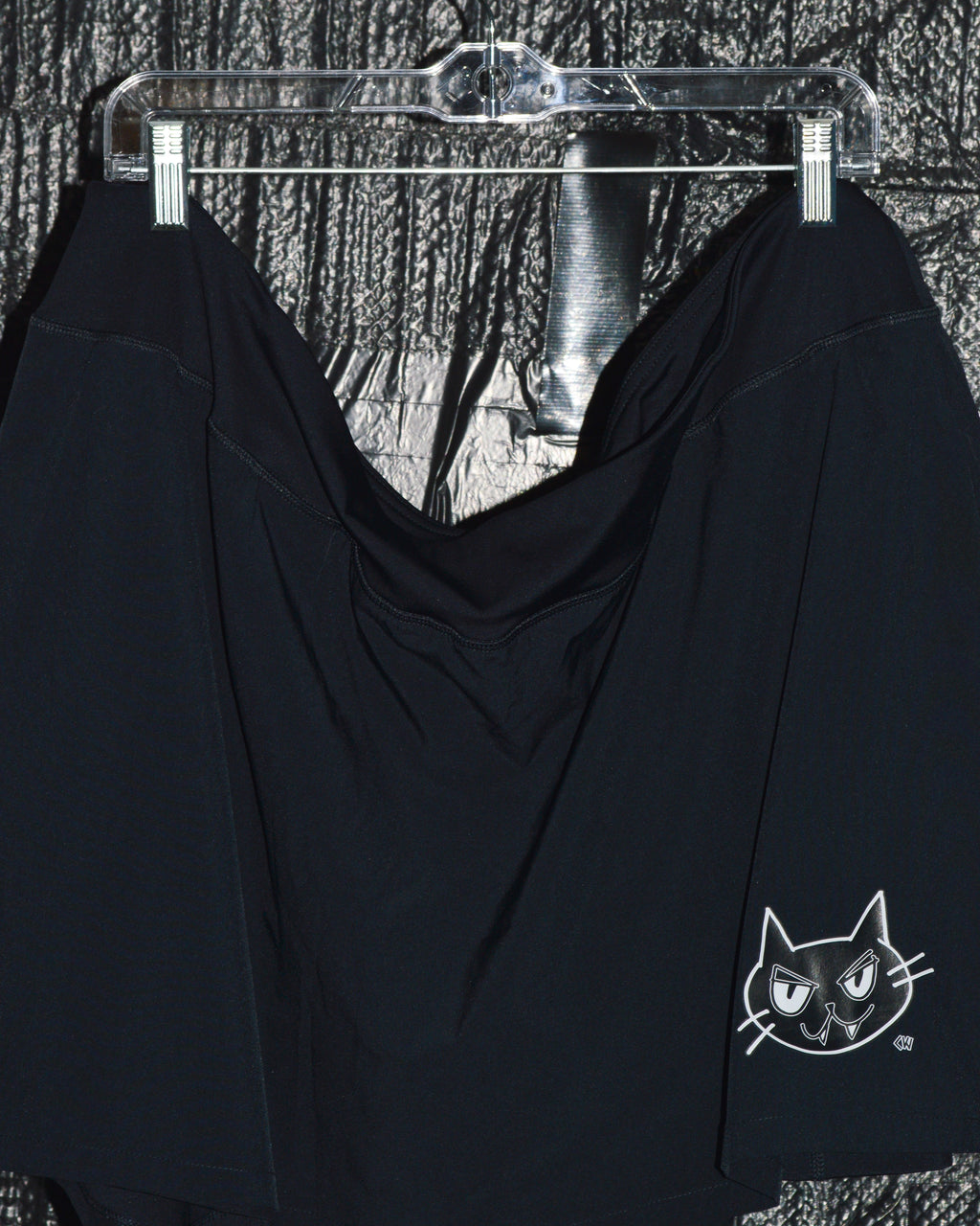 [Sample Sale] Cat Skort - Black (4XL)