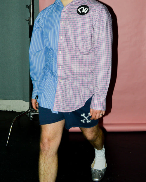 Box Dart Button-Down Shirt 03