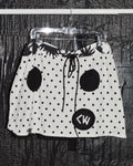 [Sample Sale] Meta Polka Dot Patch Skirt