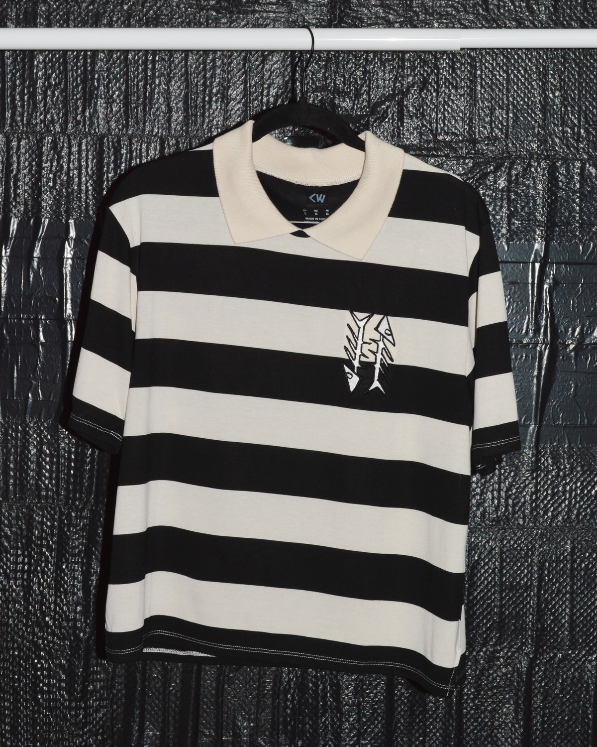 [Sample Sale] Cropped Rugby Polo